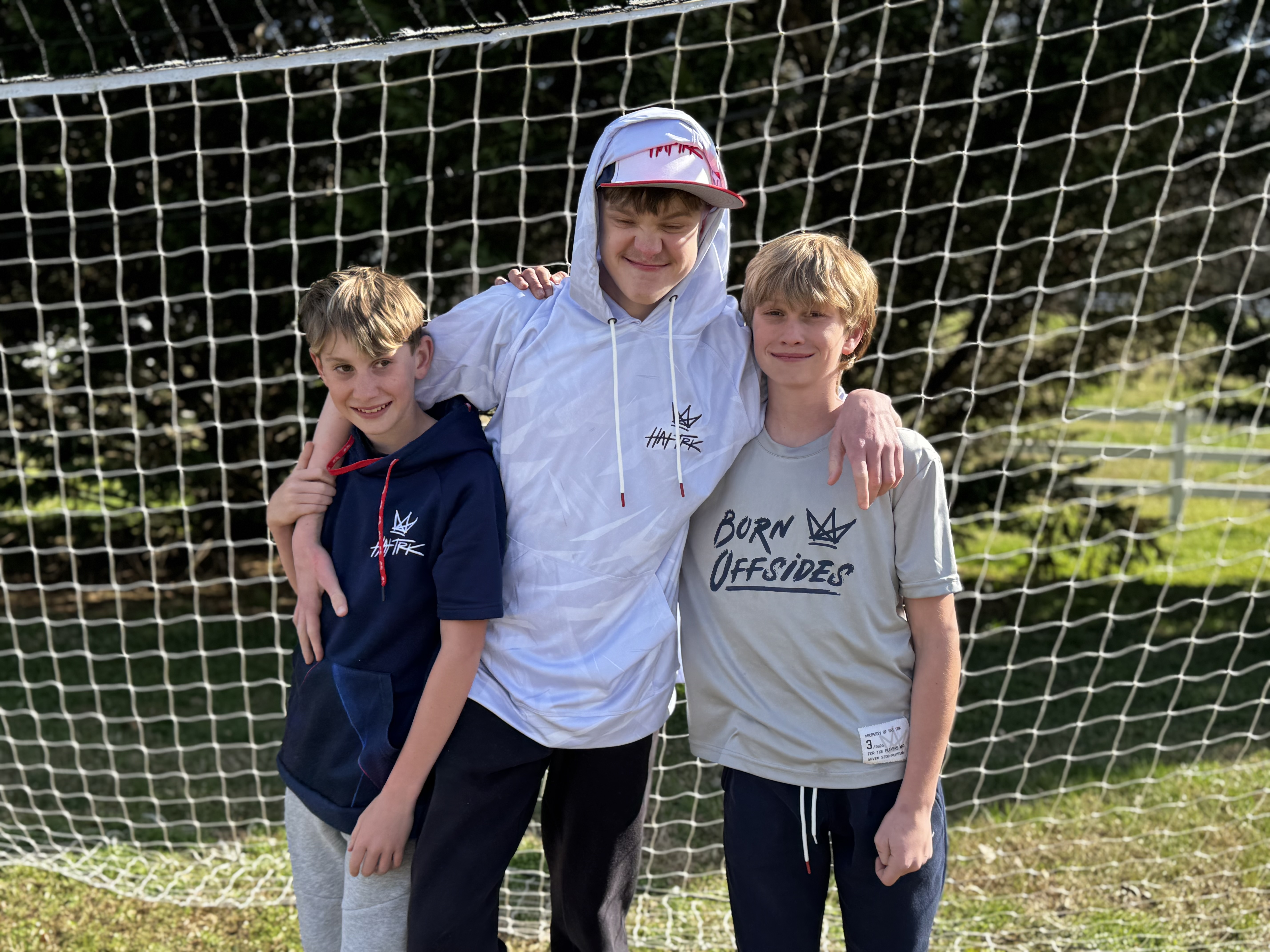 Jack, Caden and Sammy McGrath